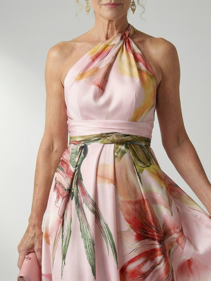Robe Maxi Fleurie Légère Amiel