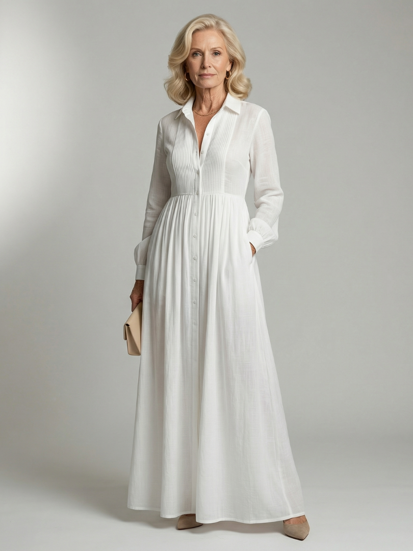 Robe Maxi Soft Flow Lioren