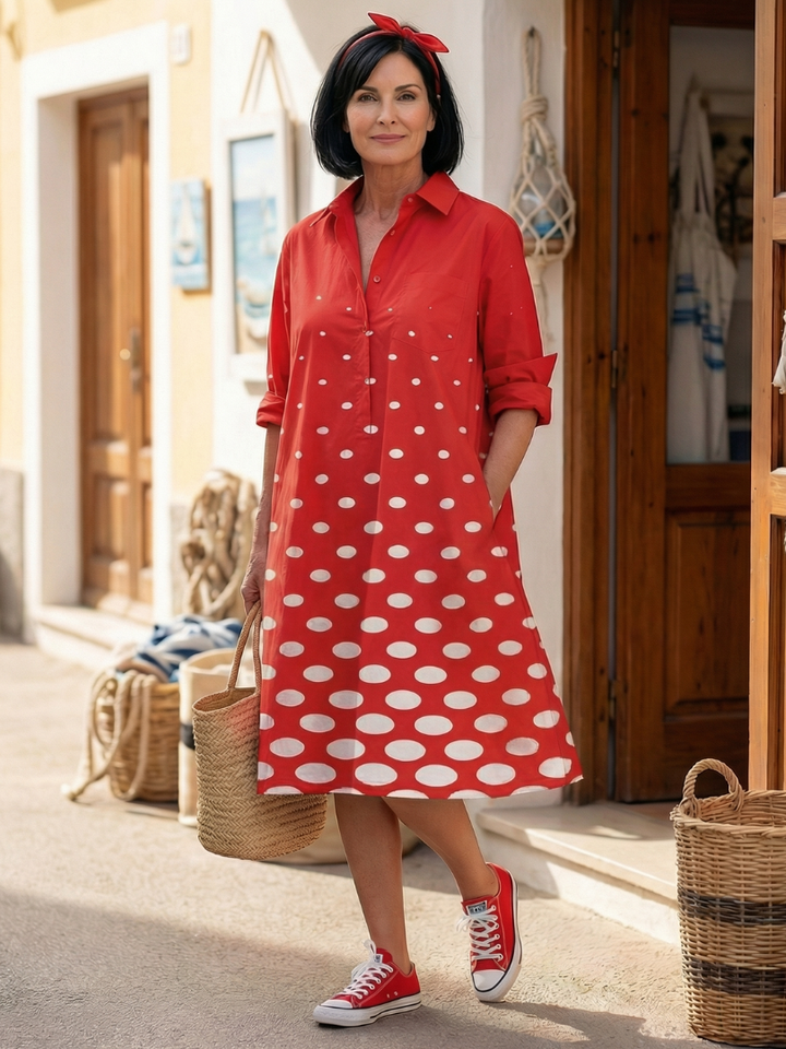 Robe à Pois Lumineux Wrenley