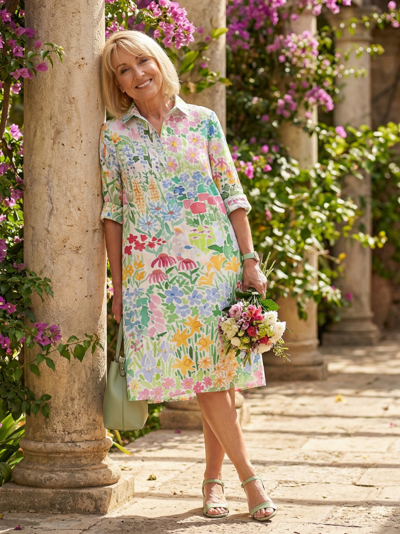 Robe Florale de Jour Leontine
