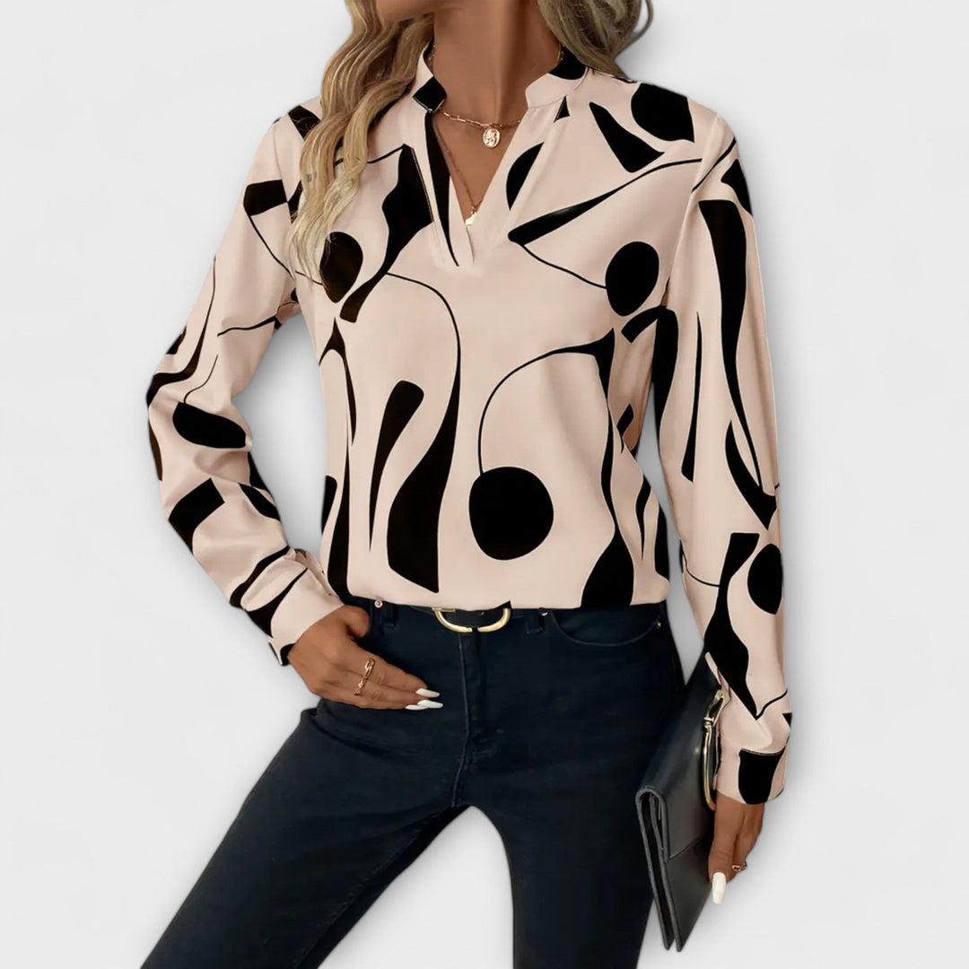 Blouse Élégante Lara Avec Design