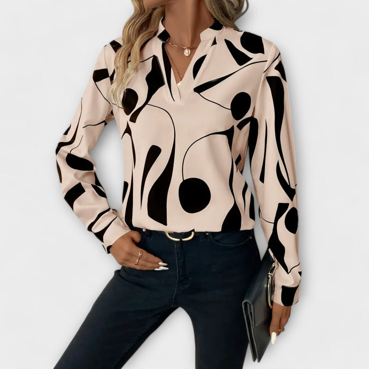 Blouse Élégante Lara Avec Design