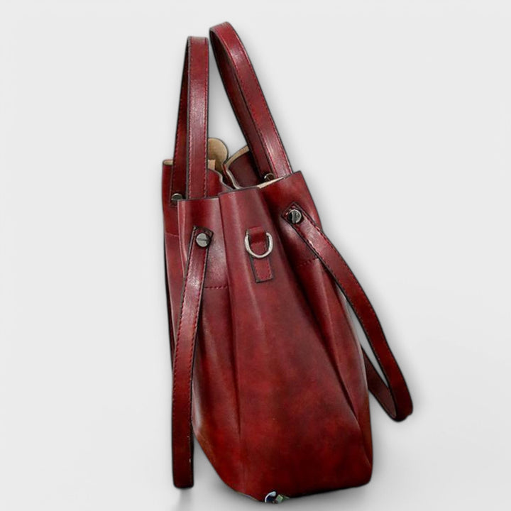 Émilie | Ensemble 3 Pièces Sac & Pochette Élégance Vintage