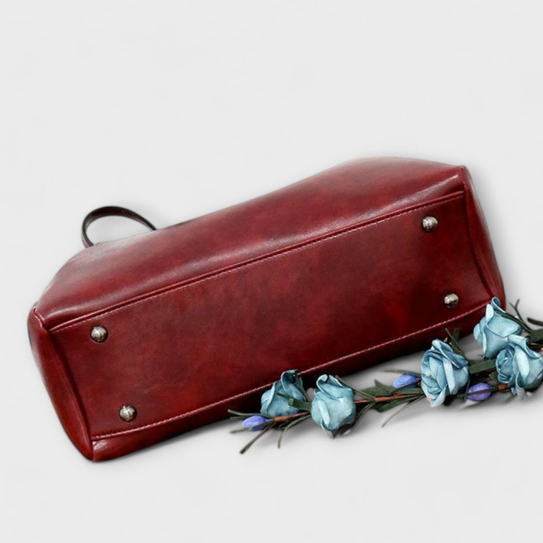 Émilie | Ensemble 3 Pièces Sac & Pochette Élégance Vintage