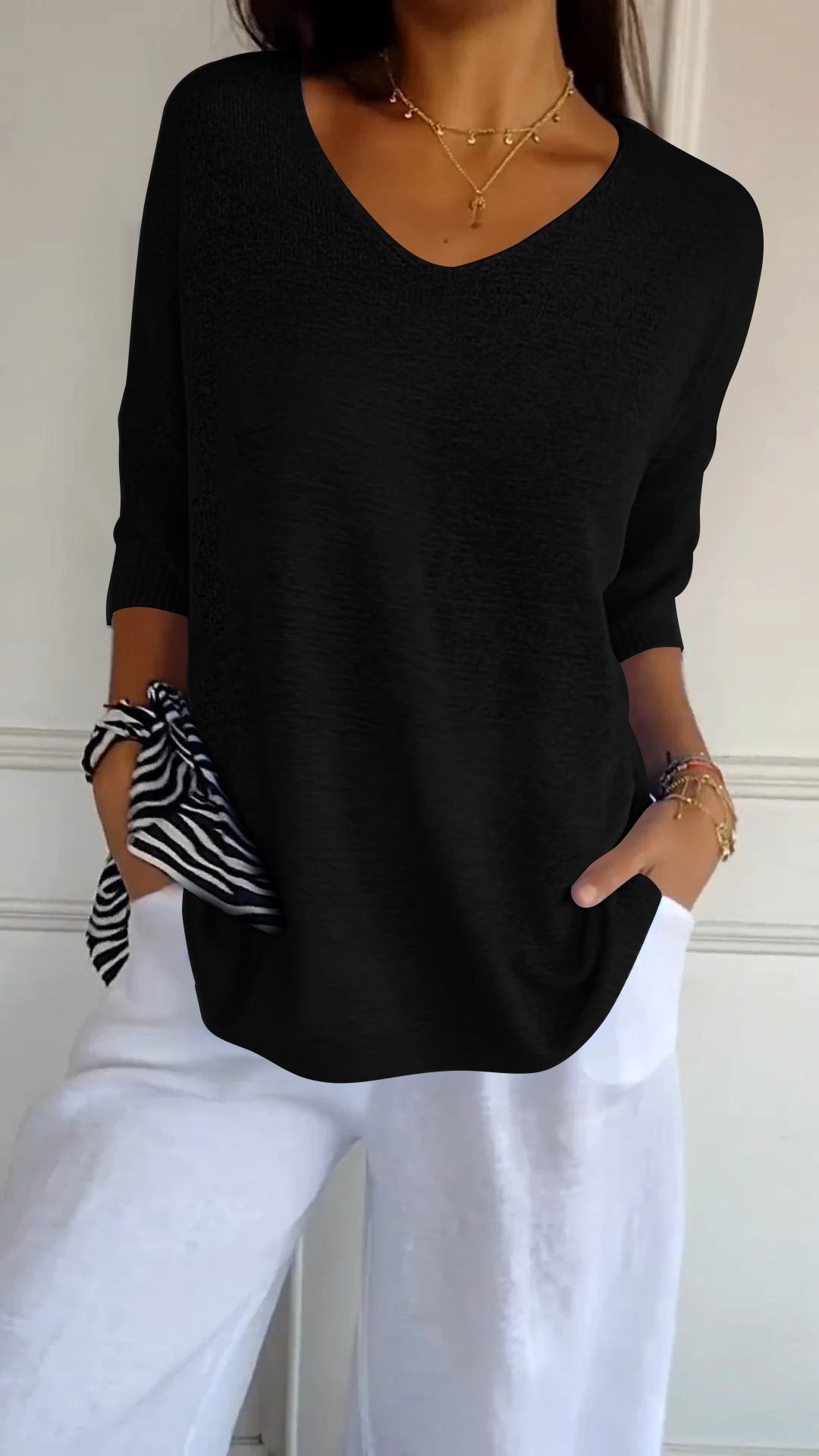 Urina - Élégant Top Soft Touch