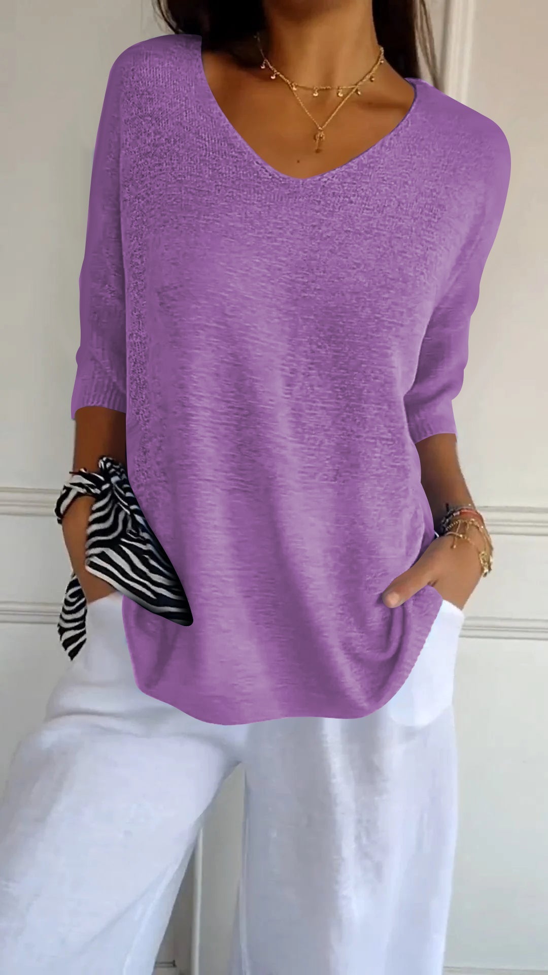 Urina - Élégant Top Soft Touch