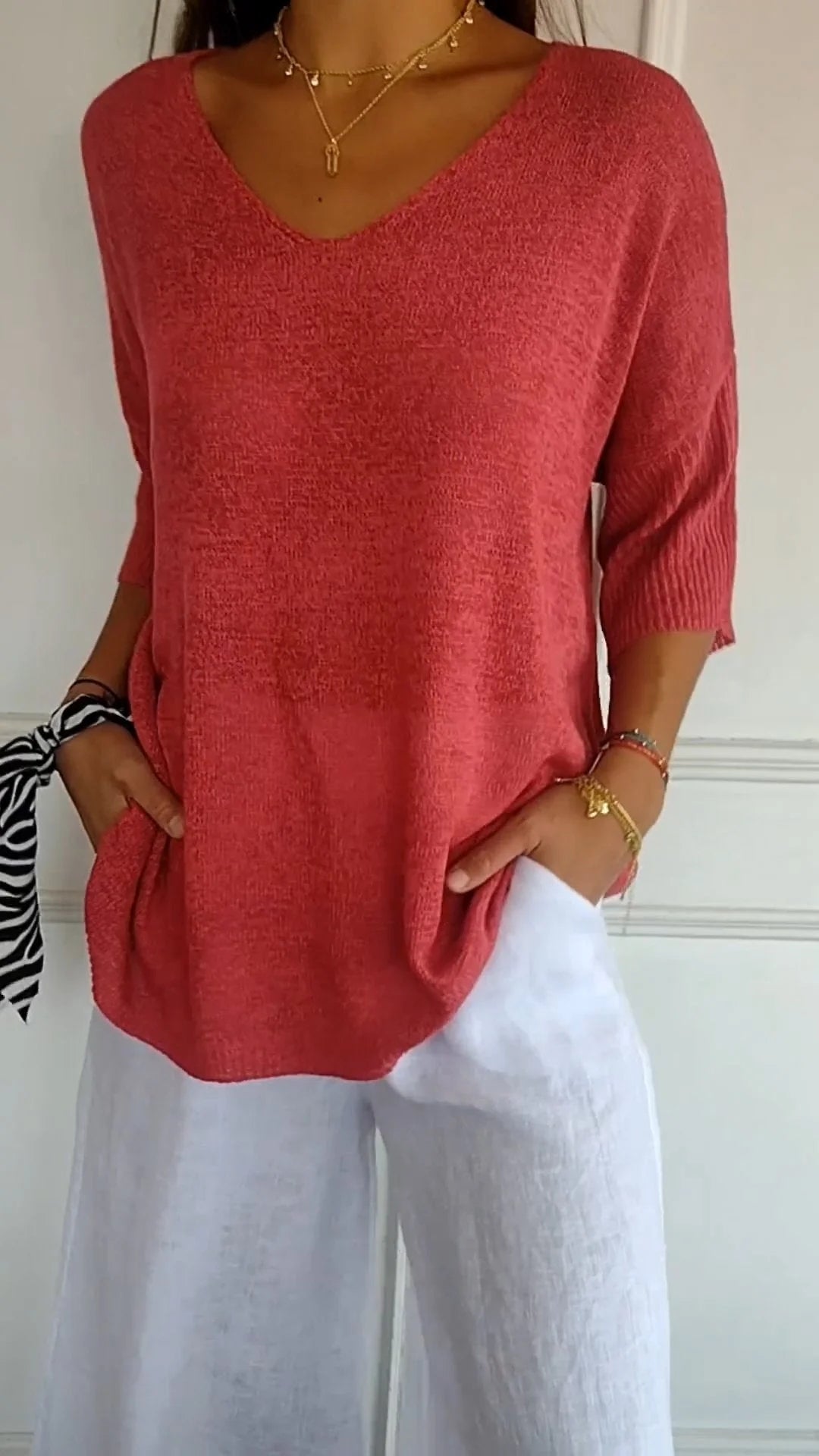 Urina - Élégant Top Soft Touch