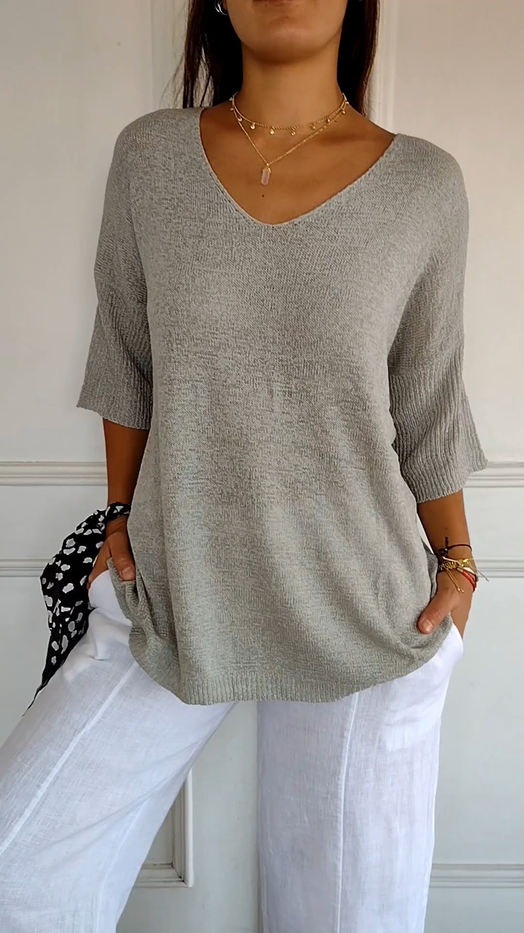 Urina - Élégant Top Soft Touch
