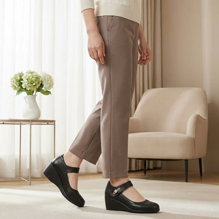 Lydia | Chaussures Confort Élégantes à Talons Moyens