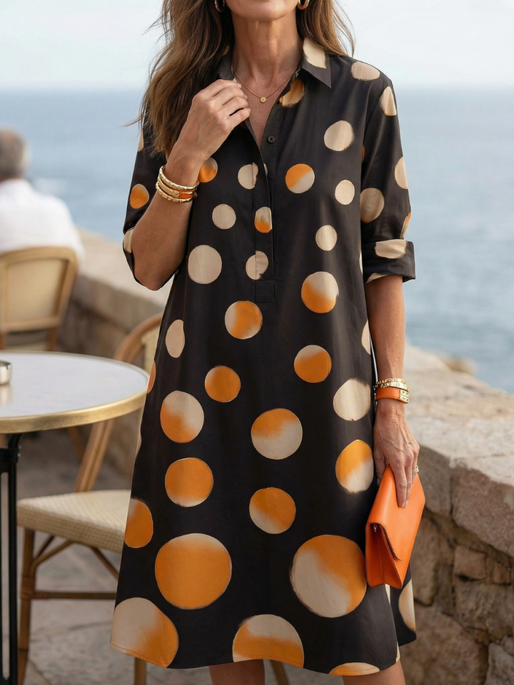Robe à Pois au Crépuscule Vespera