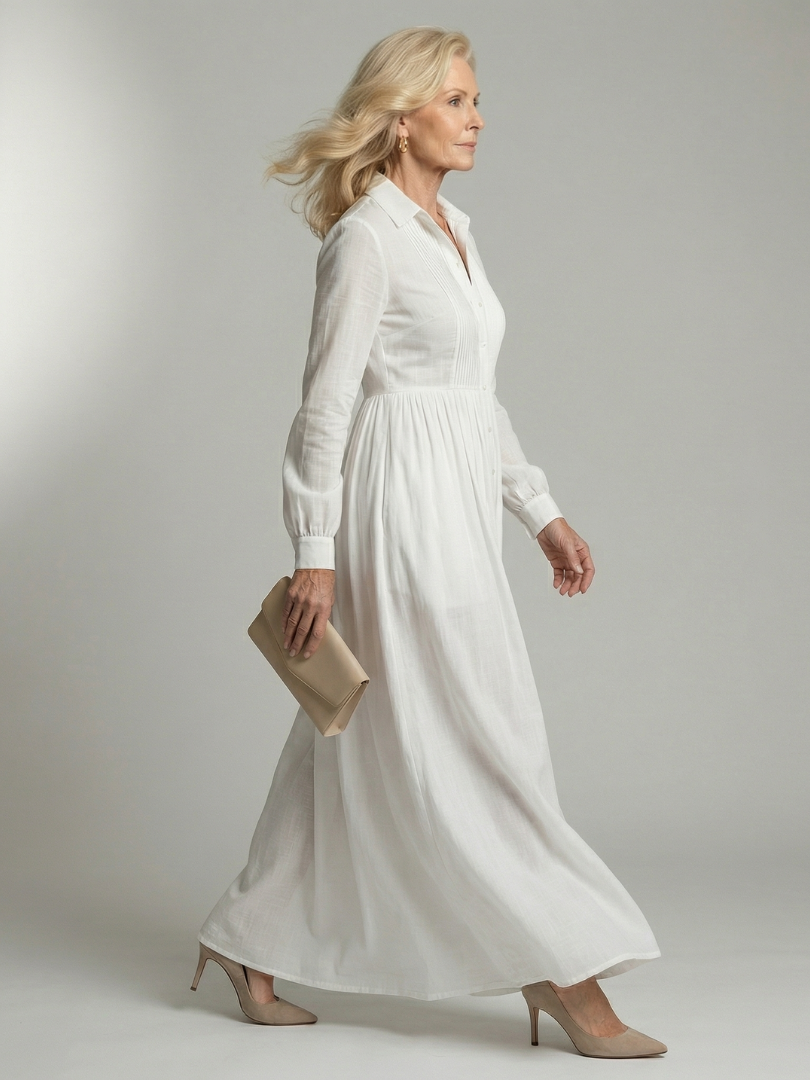 Robe Maxi Soft Flow Lioren