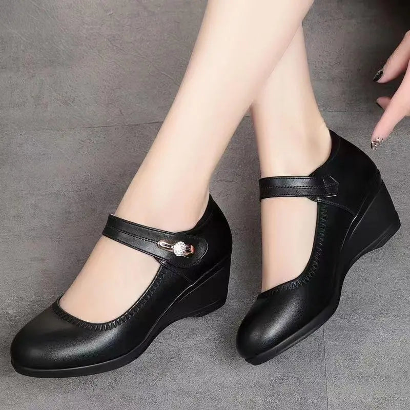 Lydia | Chaussures Confort Élégantes à Talons Moyens