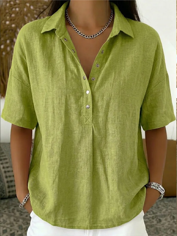 Tessa - Blouse Confortable En V