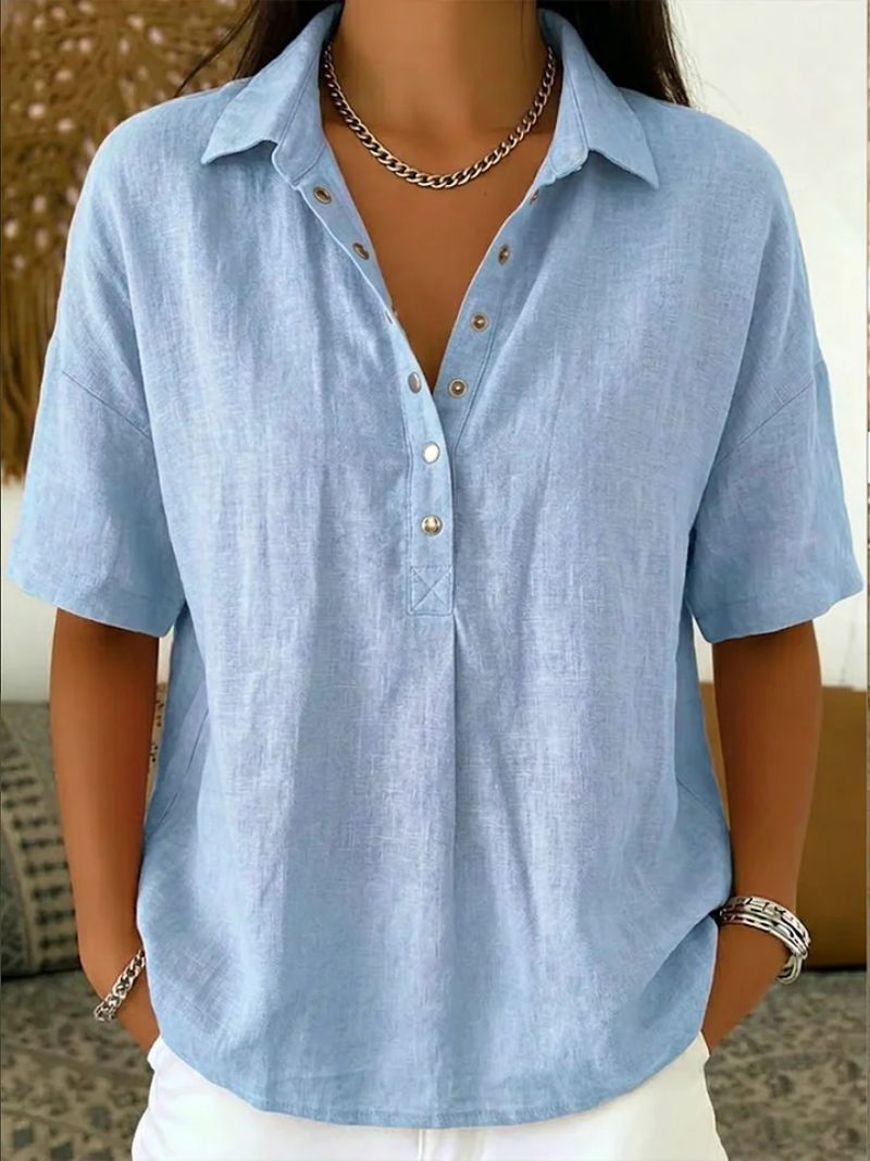 Tessa - Blouse Confortable En V