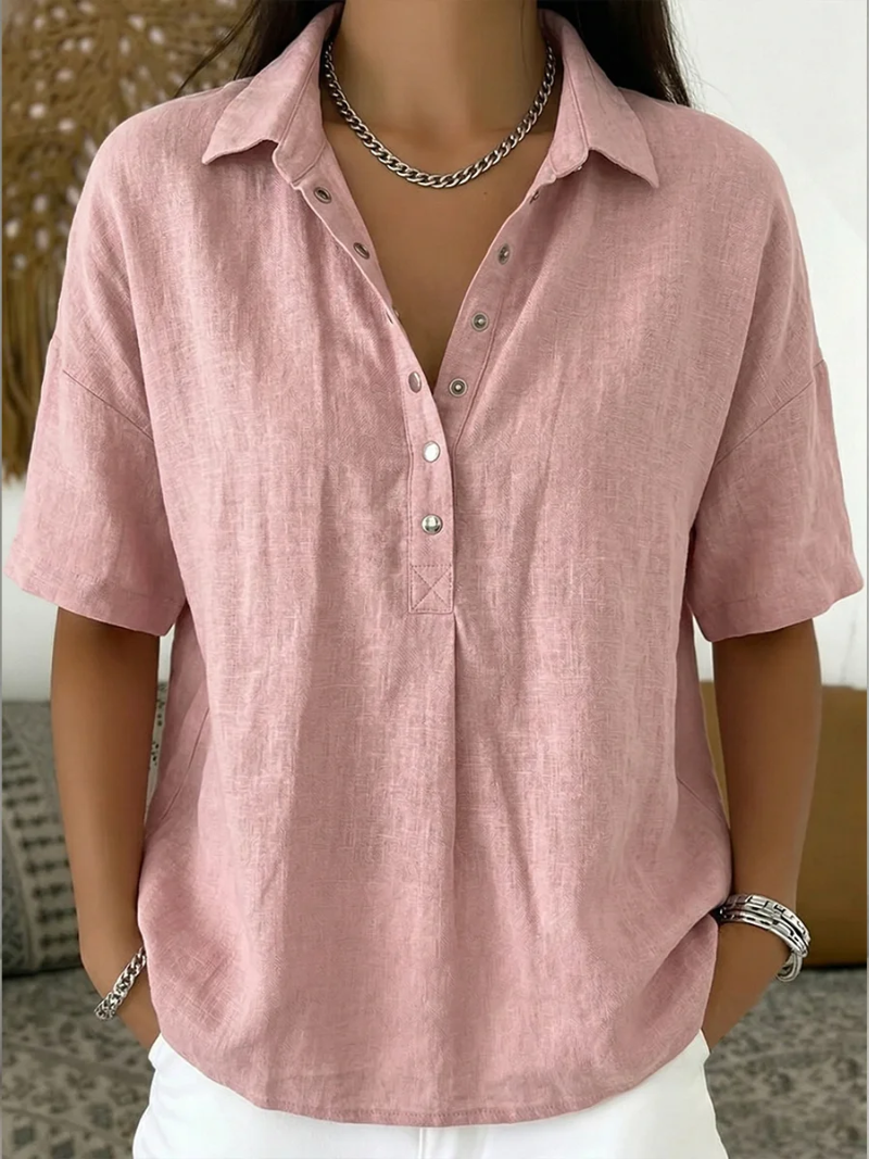 Tessa - Blouse Confortable En V