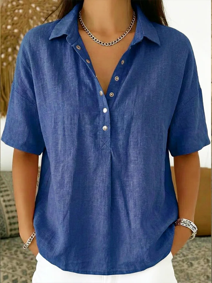 Tessa - Blouse Confortable En V