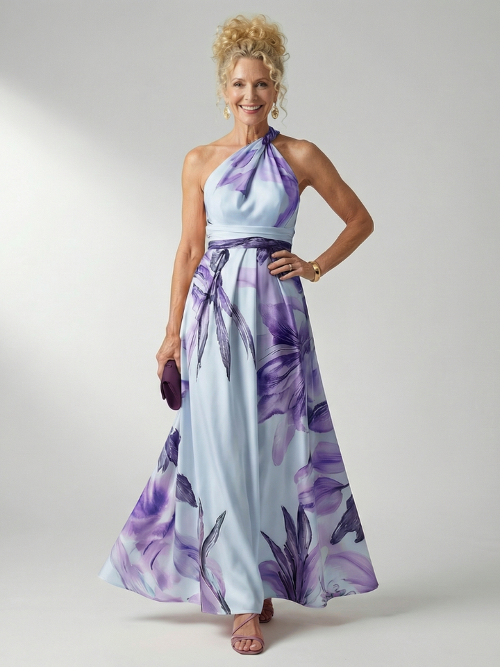 Robe Maxi Fleurie Légère Amiel