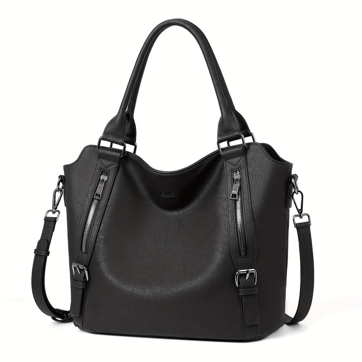 Laurine | Sac Cabas Élégant Multi-Zips