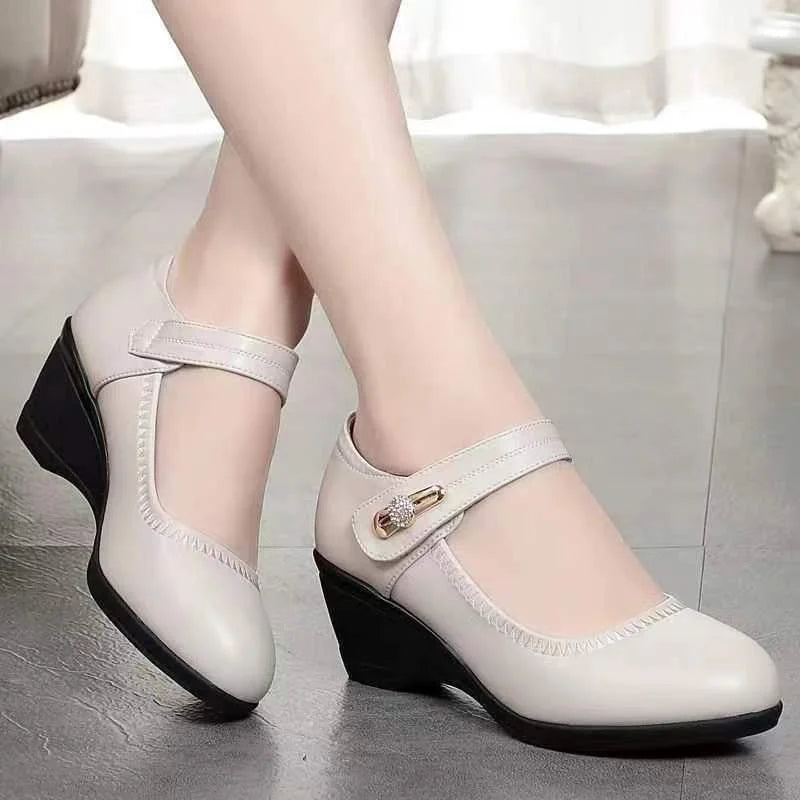 Lydia | Chaussures Confort Élégantes à Talons Moyens