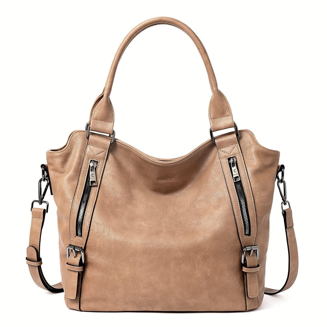 Laurine | Sac Cabas Élégant Multi-Zips
