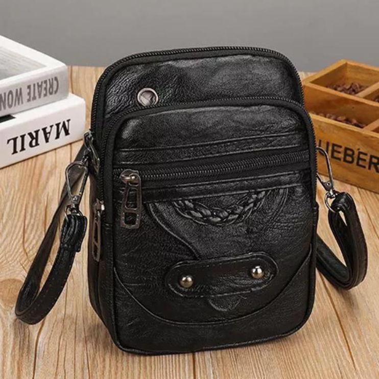 Lucile | Sac Bandoulière Compact Tressé