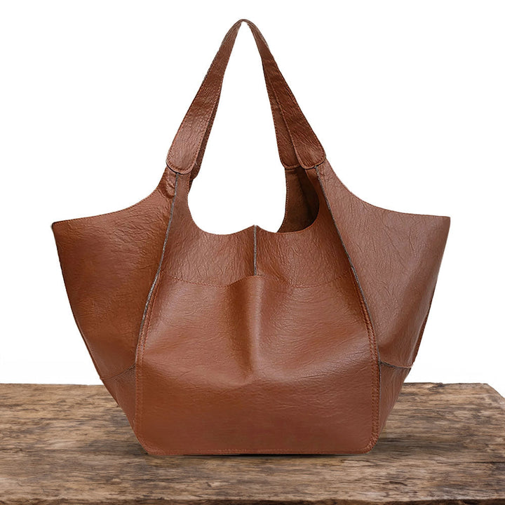 Élise | Sac Cabas Oversize Cuir Souple