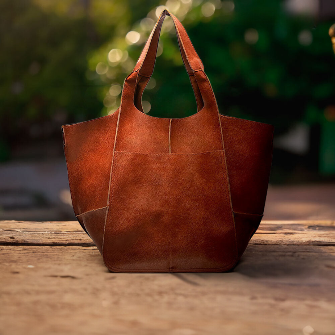 Élise | Sac Cabas Oversize Cuir Souple