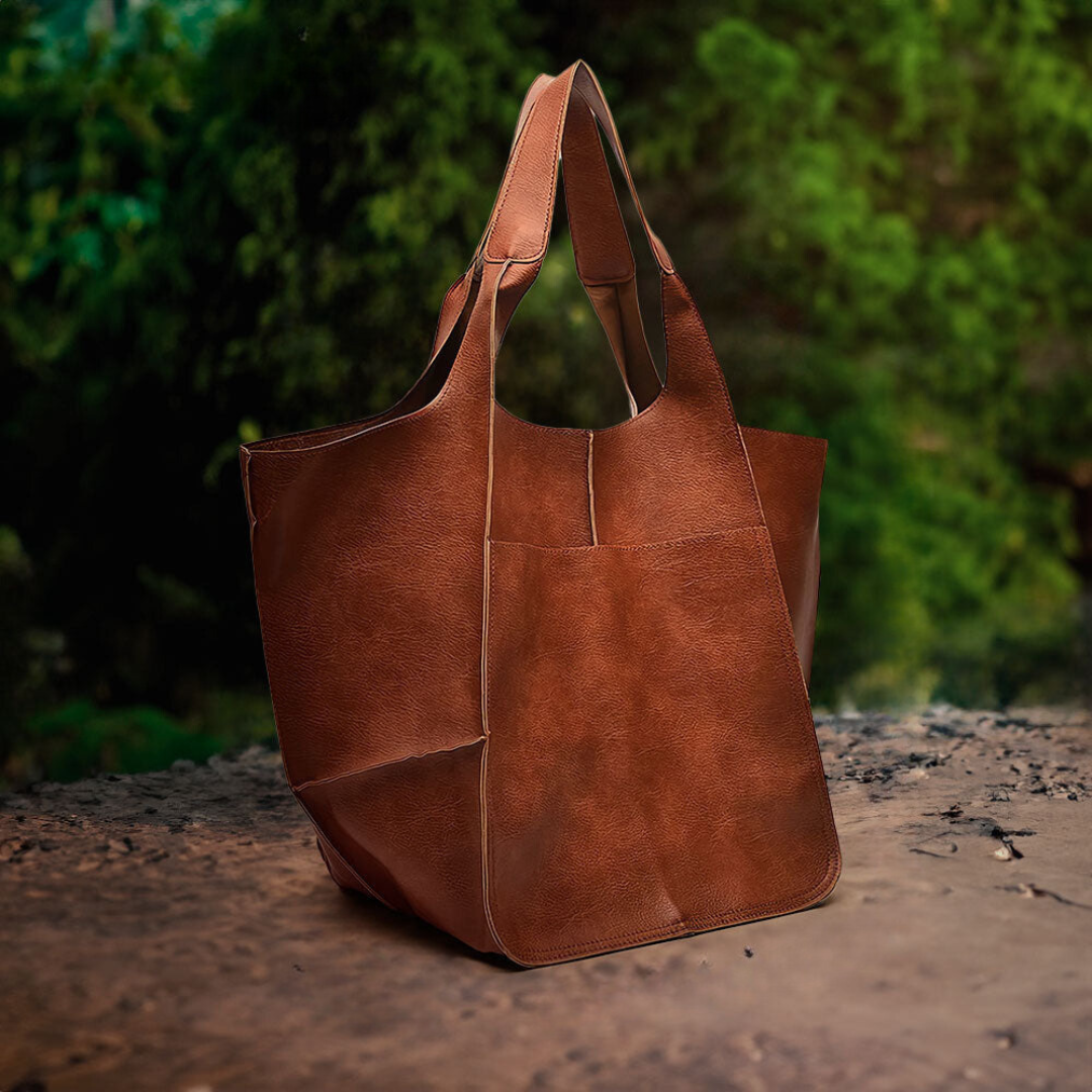 Élise | Sac Cabas Oversize Cuir Souple