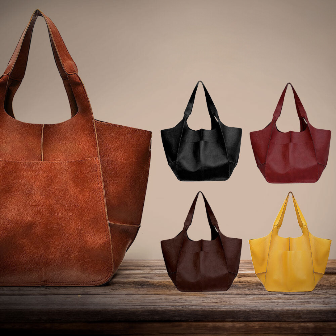 Élise | Sac Cabas Oversize Cuir Souple