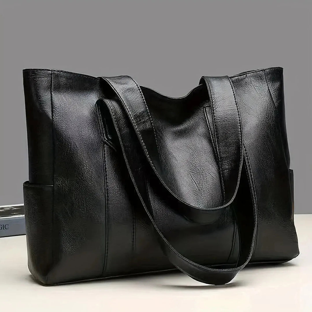 Laurine | Sac Cabas Cuir Souple Intemporel