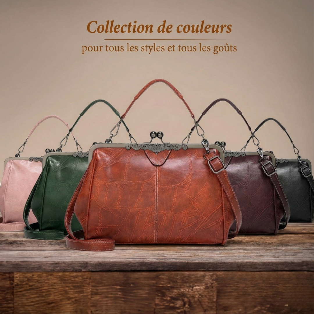 Colette | Sac Rétro Fermoir Élégant