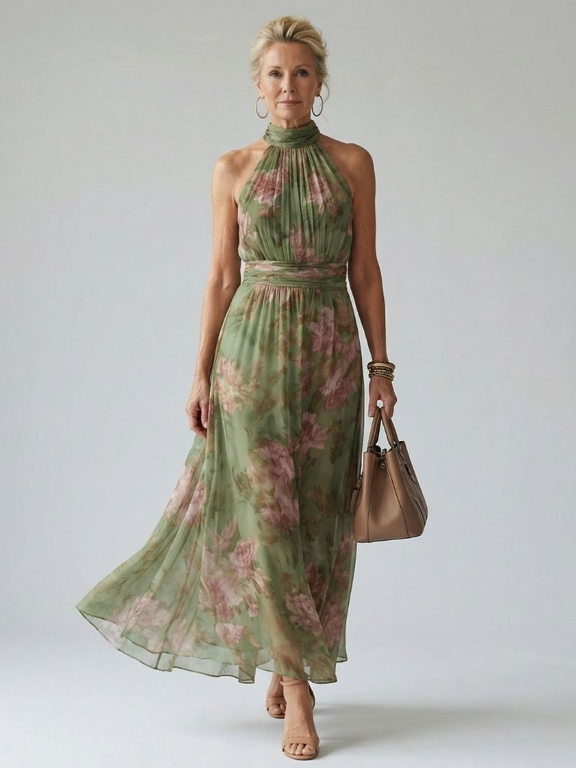 Noémie | Robe maxi dos nu