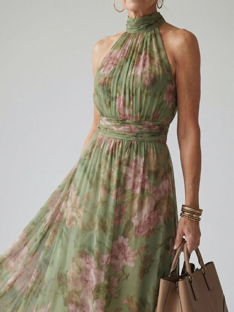 Noémie | Robe maxi dos nu
