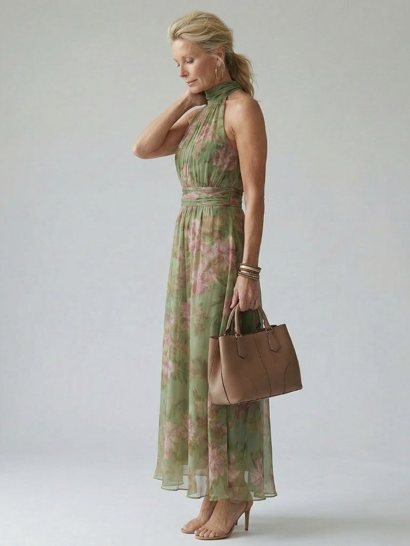 Noémie | Robe maxi dos nu