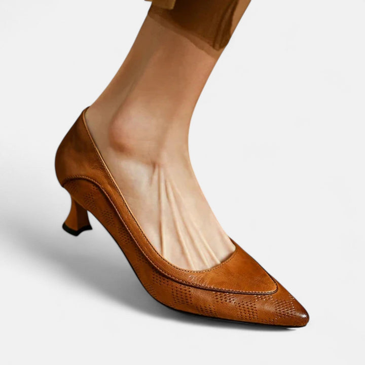 Talons en cuir Amara