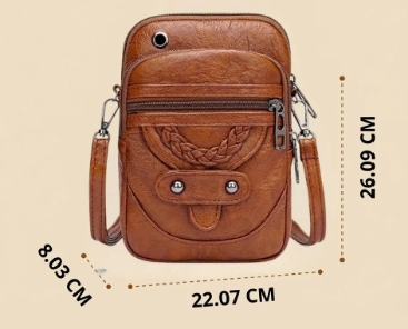 Lucile | Sac Bandoulière Compact Tressé
