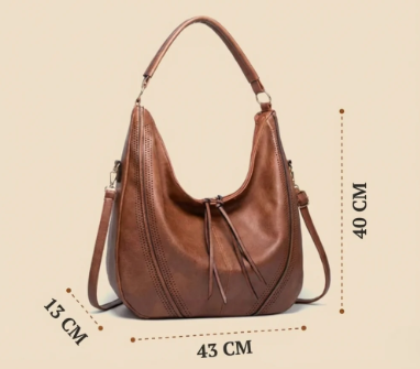 Solène | Sac Épaule Bohème Souple