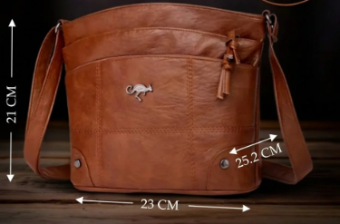 Manon | Sac Bandoulière Cuir Vintage Patchwork