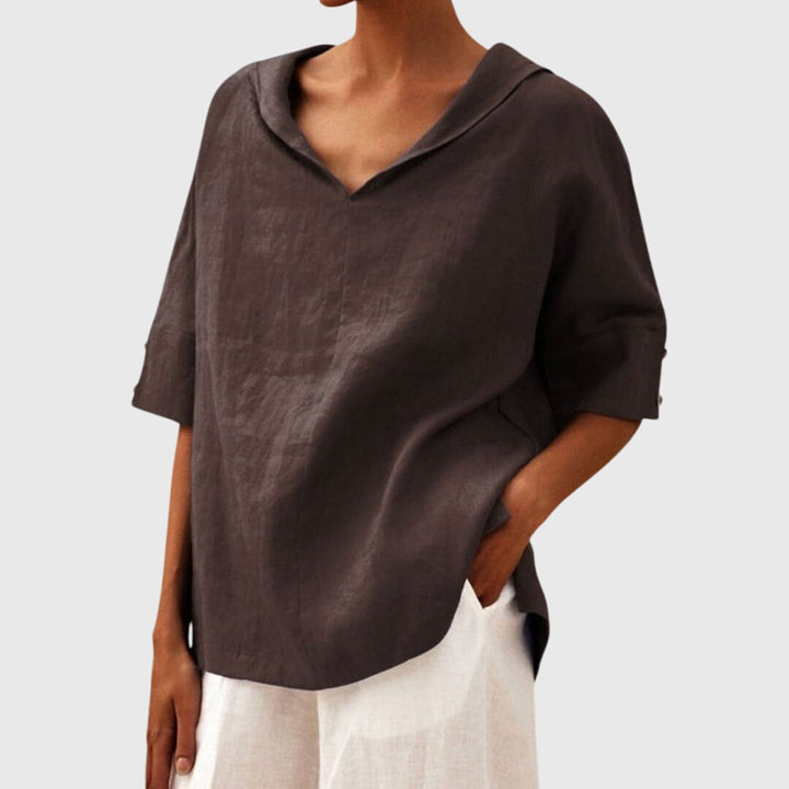 Joanna | Blouse Décontractée À Coupe Lâche