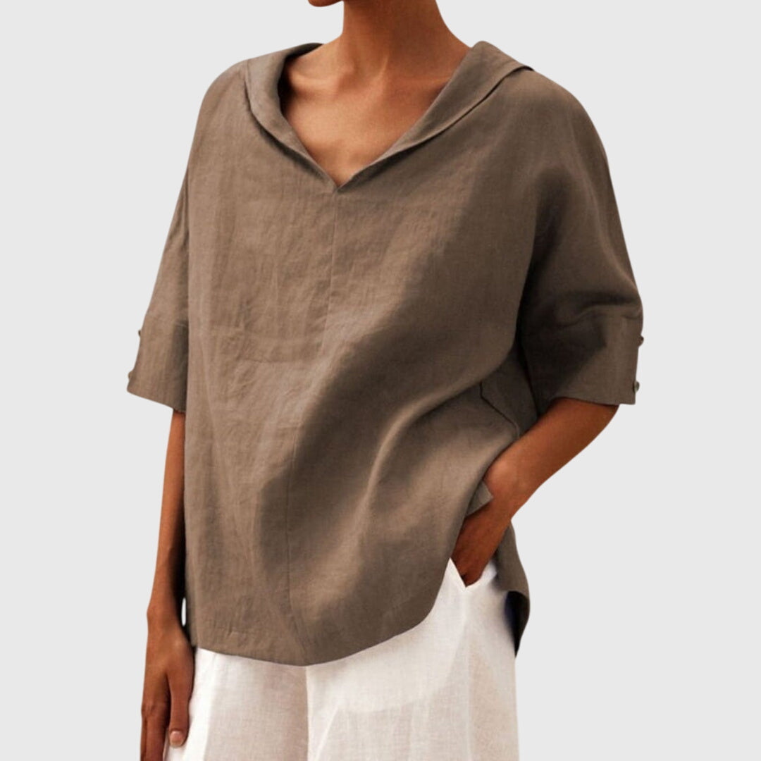 Joanna | Blouse Décontractée À Coupe Lâche