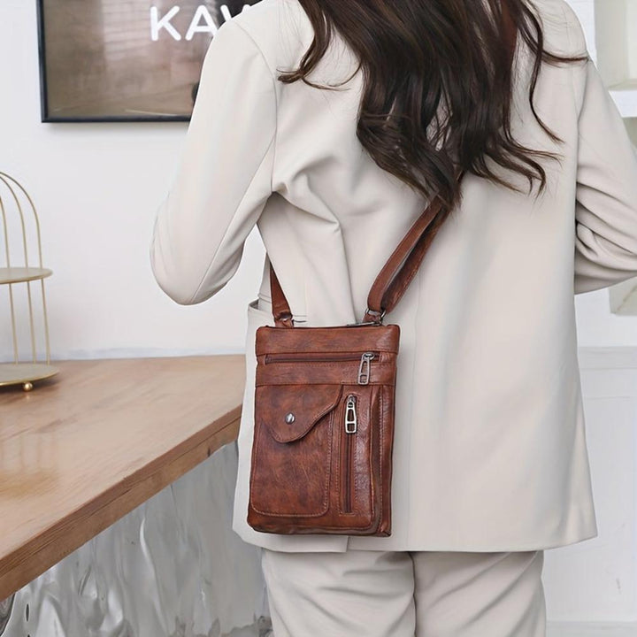 Isaline | Sac Bandoulière Compact Multi-Poches