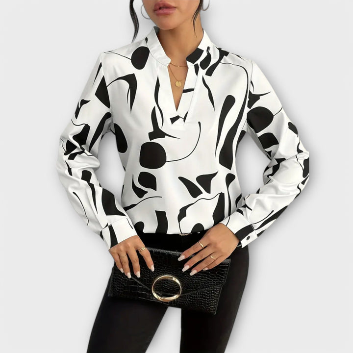 Blouse Élégante Lara Avec Design