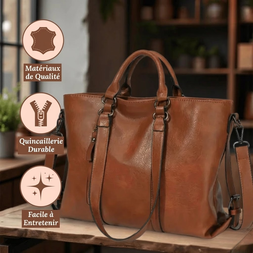 Hortense | Sac Cabas Structuré Élégant