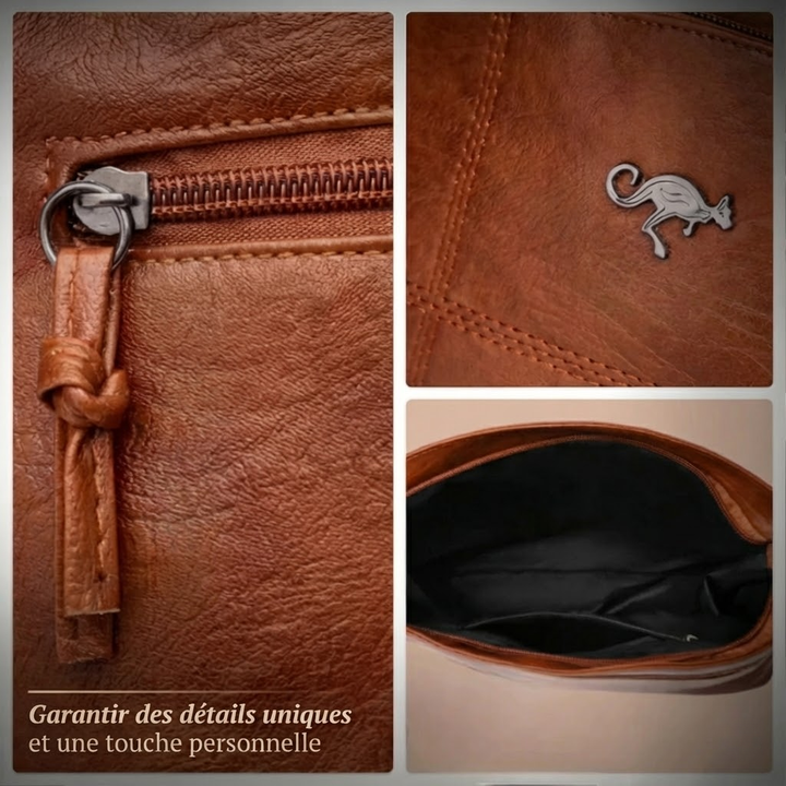 Manon | Sac Bandoulière Cuir Vintage Patchwork